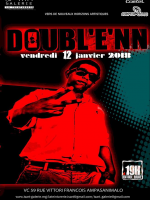 Doubl'e'nn‍ en show case Is'Art Galerie‍