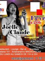 Duo Joëlle Claude accompagnée par Sammy Andriamanoro au Trass
