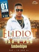 Elidiot grand complet au JAO'S PUB