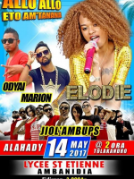 Elodie‍ avec Marion‍ , Odyai‍ , Jiol'Ambup's‍ - Lycée Privé St Etienne Ambanidia‍