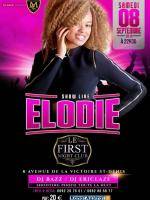 Elodie en cabaret First Night Club Saint-Denis