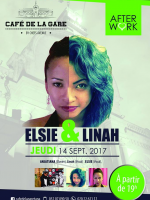 Elsie‍ & Linah‍ after work au Café de la Gare Soarano‍