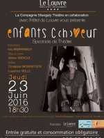 Enfants Choeur - Spectacle de théâtre à l'Hotel du Louvre