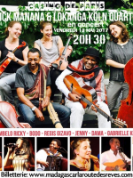 Erick Manana et Lokanga Köln Quartet en concert au Casino de Paris