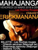 Erick Manana en concert au Roches Rouges Mahajanga