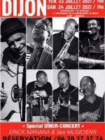 Erick manana et ses musiciens Restaurant Le Rougail - Chenove