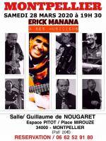 Erick manana - Salle Guillaume De Nougaret Montpelloer
