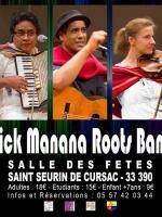 Erick Manana Roots Band à la Salle des fêtes Saint Seurin de Cursac