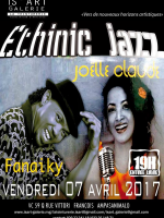 Ethinic jazz avec Fanaiky‍ & Joelle Claude‍ - Is'Art Galerie‍