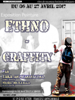 Ethno - graffity - exposition peinture - Is'Art Galerie‍