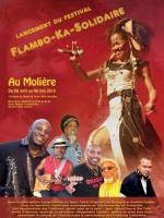 Eusébia et Fenoamby participent au festival Flambo-Ka-Solidaire au Molière Versailles France