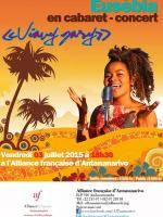 Eusébia en cabaret - concert "Viavy gasy" à l'Alliance Française d'Antananarivo.