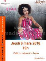 Evah‍ en concert au Vakok'Arts Trano Toliary‍