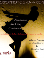 Expo photos - Denis Rion - Spectacles des Cinq Continents - AF - Antsiranana Diégo Suarez‍