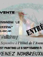 Expo-vente de Fast painting avec Zouzar Valibhay - Hotel de l'Avenue (HDA) Analakely‍
