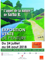 Expo vente "L'appel de la nature de Sarhà R." AFT - Alliance Française d'Antananarivo‍