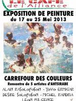 Expo Peinture - Carrefour des couleurs à Antsirabe
Rencontre de 5 artistes : Alaina Rasolofoson, T