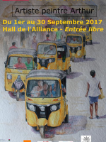 Exposition Artiste peintre Arthur - AF - Alliance Française de Mahajanga‍