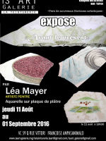 Exposition "Avant le présent" de Léa Mayer - Is'Art Galerie