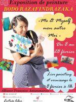 Exposition de peinture Bodo "Me & Myself mon aitre moi" AFT - Alliance Française d'Antananarivo