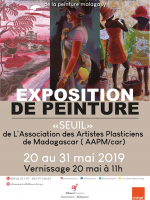 Exposition de peinture "Seul" de l'AAPM - AFT - Alliance Française d'Antananarivo‍