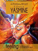 Exposition Yasmine feeling La Boussole Art Café Isoraka