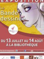Exposition la bande dessinée à la bibliothèque de l'Alliance Française