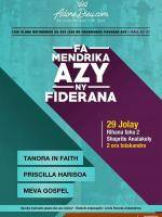 Fa mendrika azy ny fiderana avec Tanora In Faith, Priscilla, Meva gospel Shoprite Analakely