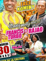 Fâce à fâce kômiky - Maison de la Culture Mahajanga‍ avec Francis turbo‍ & Rajao‍