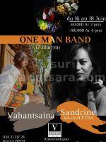 One Man band - Vahantsaina & Sandrine Rajaofetra - Restaurant Vatel