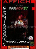 Faragasy - showcase - Affiche Resto bar