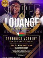 Soirée de louange Rija rasolondraibe, Felana Rasolondraibe Showcase Arena Ivandry