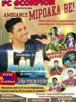 Lola, didow, mayen, rayast, El Biel, El ron, Dyx Mld, Fetra Concert College Immaculée