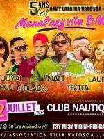 Odyai, Bruno djaozara, Dom Rasolo, Natchou, OBlack, Nael, Tsota, Laura, Jess Flavi One Showcase Club Nautique Ivato