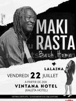 Maki Rasta, Lalaina Showcase Café Vintana Kaleta Hotel Fort-Dauphin