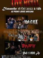 live metaly Magma, Sahedena, Spirity Concert Poony Lodge Iavoloha