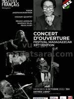 Concert d'ouverture festival Madajazzcar 33e edition Fanja Andriamanantena, Fanaiky Concert, Festival IFM - Institut Français de Madagascar