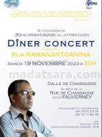 Rija ramanantoanina Diner/Soirée dansant(e) Salle de Chassagne Fauverney