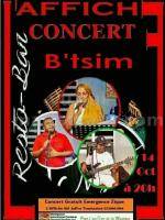 B'tsim Concert Affiche Resto Bar Toamasina