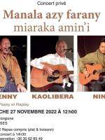 Benny, Nini Kolibera, Tarika kolibera Concert 96 Allée Giorgione Lisses