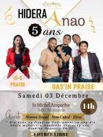 Free Gas'in Praise, Si-c Praise Concert Salle Jacaranda St Michel Amparibe