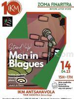 Stand up men in blagues  One man/woman show IKM Ivon-toeran'ny Kolontsaina Malagasy