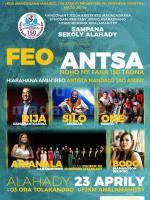 Feo sy Antsa Silo, Rija ramanantoanina, One Gospel, Arianala, Bodo Concert FJKM Analamahitsy