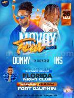 Mavay tour 2023 Donny, Ins Showcase Florida night club - Fort-Dauphin