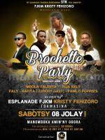 Brochette party Mbola Talenta, Rija Kely, Faly, Fanilo Poppin's, Rafita Showcase FJKM KRisty Fehizoro