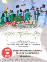 Malagasy Choir Concert Ekar Imerimandroso Ndao hidera azy