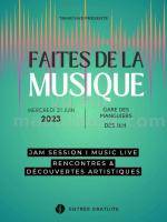 Faites de la musique  Concert Brasserie de la Gare des Manguiers