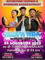 Alefa NDa Unity Concert terrain langalahy