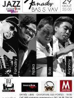 Fanaiky Bass'Vav en concert au Paprika avec Fanaiky, Njaka, Bolo et Anjanioy