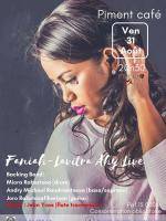 Faniah en live Piment Café Behoririka